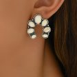 Wholesale Bohemian Style Personality Fashion Retro Gemstone Earrings Online Hot Sale