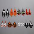 Wholesale Halloween Creative Skull Ghost Handmade Rice Bead Tassel Earrings Online Sale