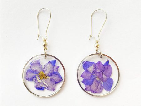 Wholesale 6pcs Simple Fashion Acrylic Dried Flower Earrings Cheap