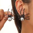 Wholesale Gothic Style Skull Pumpkin Spider Dark Halloween Earrings Fashion