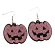 Wholesale Halloween Ghost Face Pumpkin Acrylic Earrings Online Hot Sale