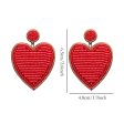 Wholesale Bohemian Creative Heart-shaped Earrings Cheap