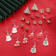 Wholesale Christmas Tree Snowflake Bell Earrings Earrings Set Discount