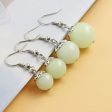 Wholesale Halloween Luminous Three-dimensional Luminous Pearl Earrings Simple Personality Creative Earrings Online now