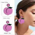 Wholesale Fruit and Vegetable Series Acrylic Earrings Online Sale