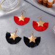 Wholesale Fan Tassel Star Geometric Vintage Earrings Sale