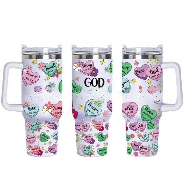 Wholesale Mother s Day Series 40oz Car Handle Large Capacity Ice Bomber Cup Online