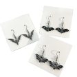 Wholesale Halloween Bat Alloy Earrings Fashion