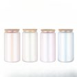 Wholesale Coated Sublimation 16oz Thermal Transfer Glass Fashion