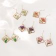 Wholesale 6pcs Real Flower Dried Flower Drop Glue Earrings Online Hot Sale