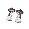 Wholesale 10pcs Acrylic Double-sided Printed Mushroom Girl DIY Materials Hot on Sale