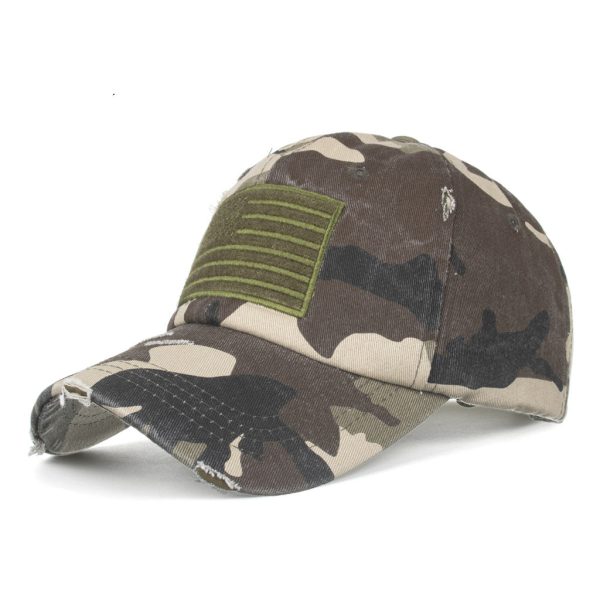 Wholesale Flag Embroidered Baseball Cap Supply