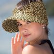 Wholesale New Summer Printed Sun Protection UV Large Brim Face Covering Outdoor Swimming Cap Online Sale