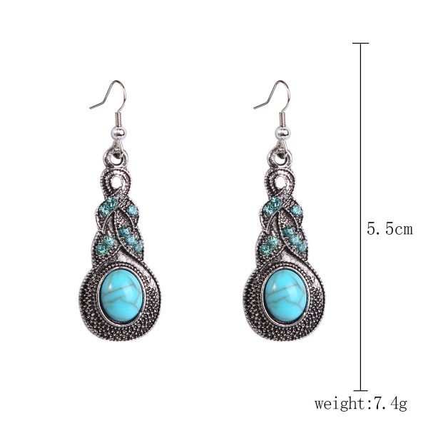 Wholesale Ethnic Turquoise Bohemian Vintage Earrings Discount