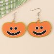 Wholesale Halloween Bat Pumpkin Ghost Acrylic Earrings Online Hot Sale