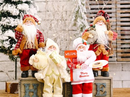 Wholesale New Creative Santa Claus Figure Ornaments For Discount