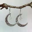 Wholesale Retro Style Hollow Moon Earrings Supply