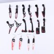 Wholesale Halloween Acrylic Print Blood Knife Earrings For Cheap