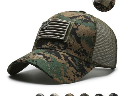 Wholesale American Velcro Baseball Mesh Cap Hot on Sale