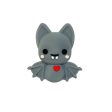 Wholesale 10pcs 3D Cartoon Love Bat Silicone Beads Discount