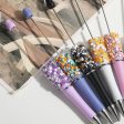 Wholesale 10pcs Beadable Pens Full of Diamonds DIY Handmade Diamond Ballpoint Pen Online Hot Sale