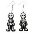 Wholesale Halloween Horror Spider Ghost Acrylic Earrings on Sale