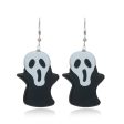 Wholesale Halloween Series Funny Creative Acrylic Earrings Hot on Sale