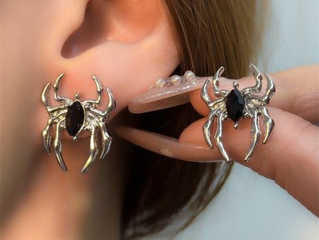 Wholesale Halloween Spider Mermaid Skull Earrings Sale