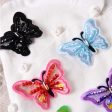 Wholesale Handmade Diamond Embroidery Patch Butterfly Hat Clothing Decoration Fashion