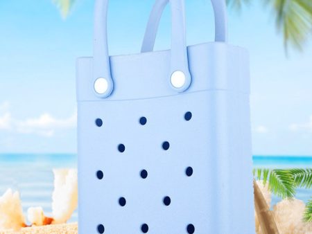 Wholesale EVA Fashion Waterproof Outdoor Storage Hole Mini Handbag Fashion