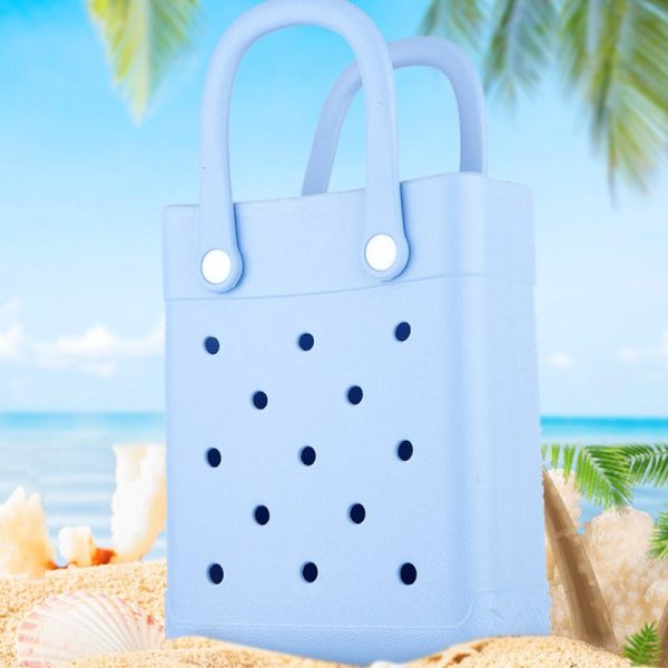 Wholesale EVA Fashion Waterproof Outdoor Storage Hole Mini Handbag Fashion