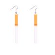 Wholesale Funny Personality Fun Simulation Cigarette Butt Earrings Online now