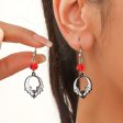 Wholesale Gothic Style Skull Pumpkin Spider Dark Halloween Earrings Fashion