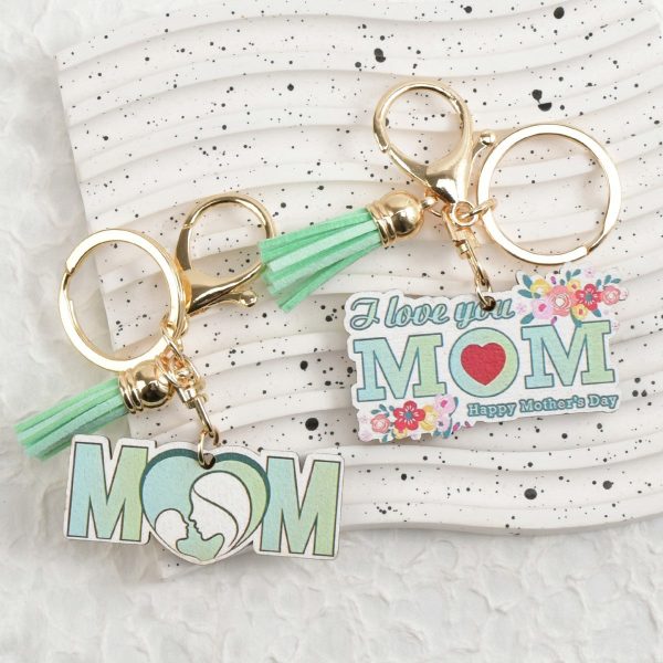 Wholesale I Love Mom Mother s Day Keychain Supply