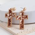 Wholesale Cross Fashion Personality Simple Versatile Earrings Supply