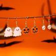 Wholesale Halloween Pumpkin Ghost Skull Earrings Hot on Sale