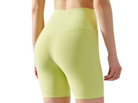 Volesal High-waisted Seamless Athletic Skinny Quad Yoga Shorts For Discount