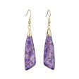 Wholesale Fresh Geometric Simple Temperament Natural Stone Earrings Hot on Sale