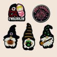 Wholesale 10pcs Cartoon Halloween Dwarf Pumpkin DIY Bead Pen Silicone Beads For Sale