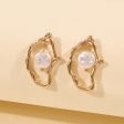 Wholesale Fashion Style Niche Irregular Pearl Earrings Online Hot Sale