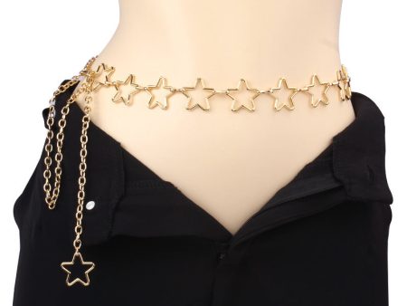 Wholesale Hollow Star Decorated Body Chain Sale