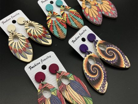 Wholesale Bohemian Wooden Earrings For Cheap