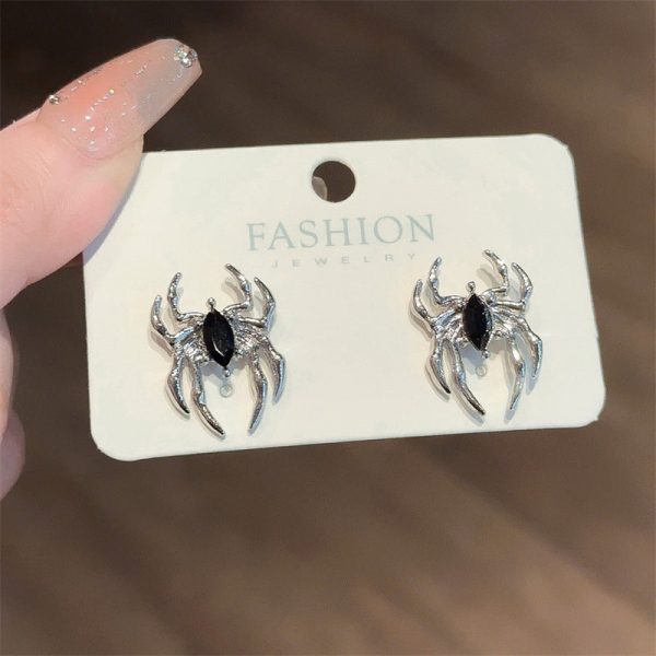 Wholesale Halloween Spider Mermaid Skull Earrings Sale