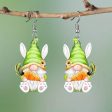 Wholesale Christmas Elk Christmas Tree Dwarf Santa Claus Pendant Earrings Online