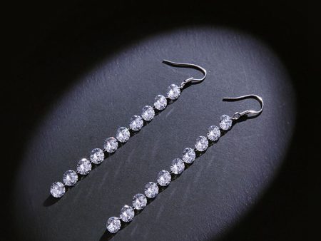 Wholesale Long Diamond Earrings For Cheap