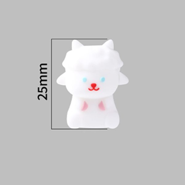 Wholesale 20pcs Cartoon 3D Cute Animals Silicone Beads Sale