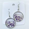 Wholesale 6pcs Round Floral Fashion Earrings Cheap