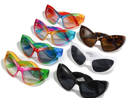 Wholesale Cat Eye Rainbow Sunglasses For Sale