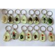 Wholesale 6pcs Luminous Insects Epoxy Resin Keychain For Sale