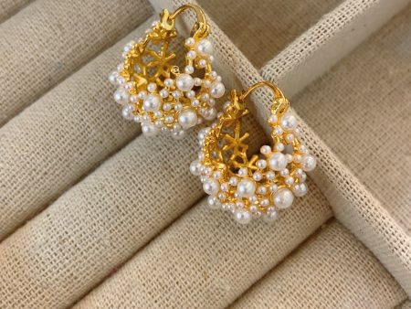 Wholesale Small Millet Bead Fashion Earrings For Discount